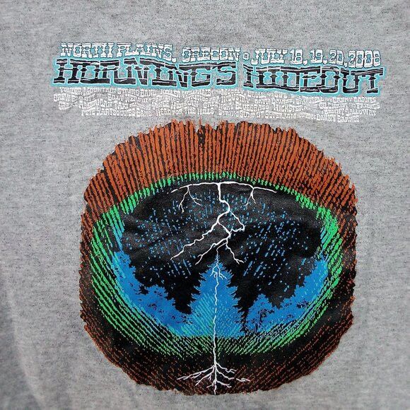 Anvil × Band Tees Northwest String Summit 2008 Yonder Mountain T-Shirt Size US S / EU 44-46 / 1 - 6 Thumbnail