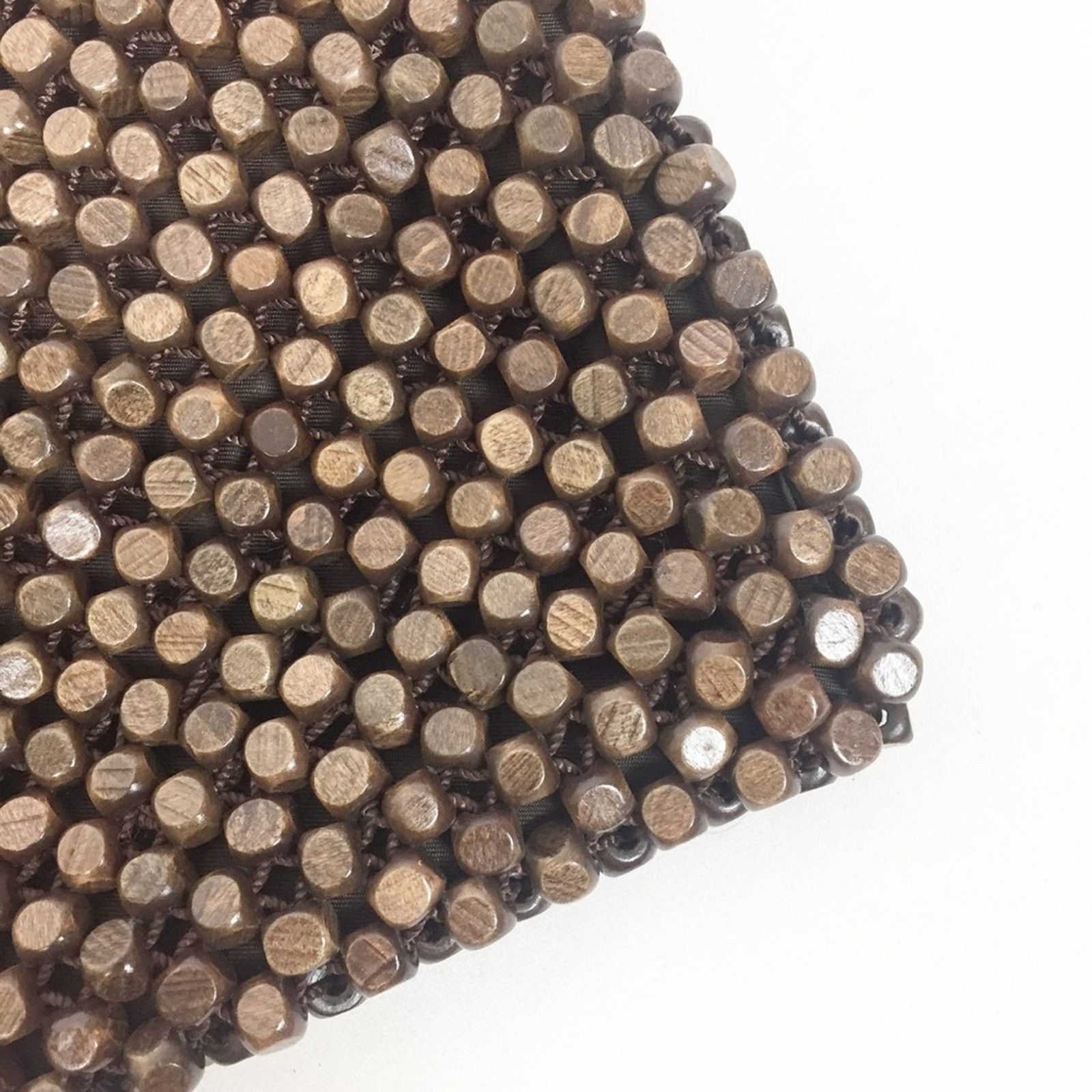Other The Sak Brown Wooden Beaded Mini Handbag Size ONE SIZE - 3 Thumbnail