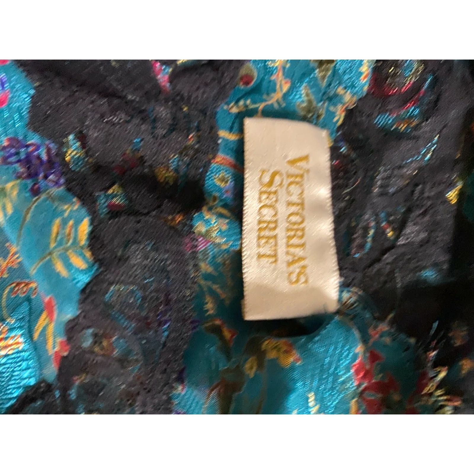 Victoria's Secret VINTAGE Victoria's Secret Gold Label Chemise Green VTG Petite Chemise Women Green Victoria's Secret Women VTG Petite Size ONE SIZE - 3 Thumbnail