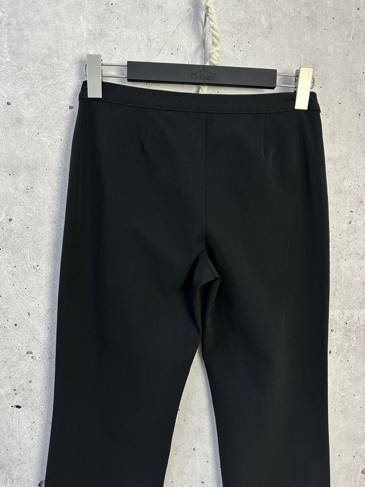 Versace Jeans Couture × Vintage Vintage Versace Jeans Couture Black Women’s Trousers Size 30" / US 8 / IT 44 - 5 Thumbnail