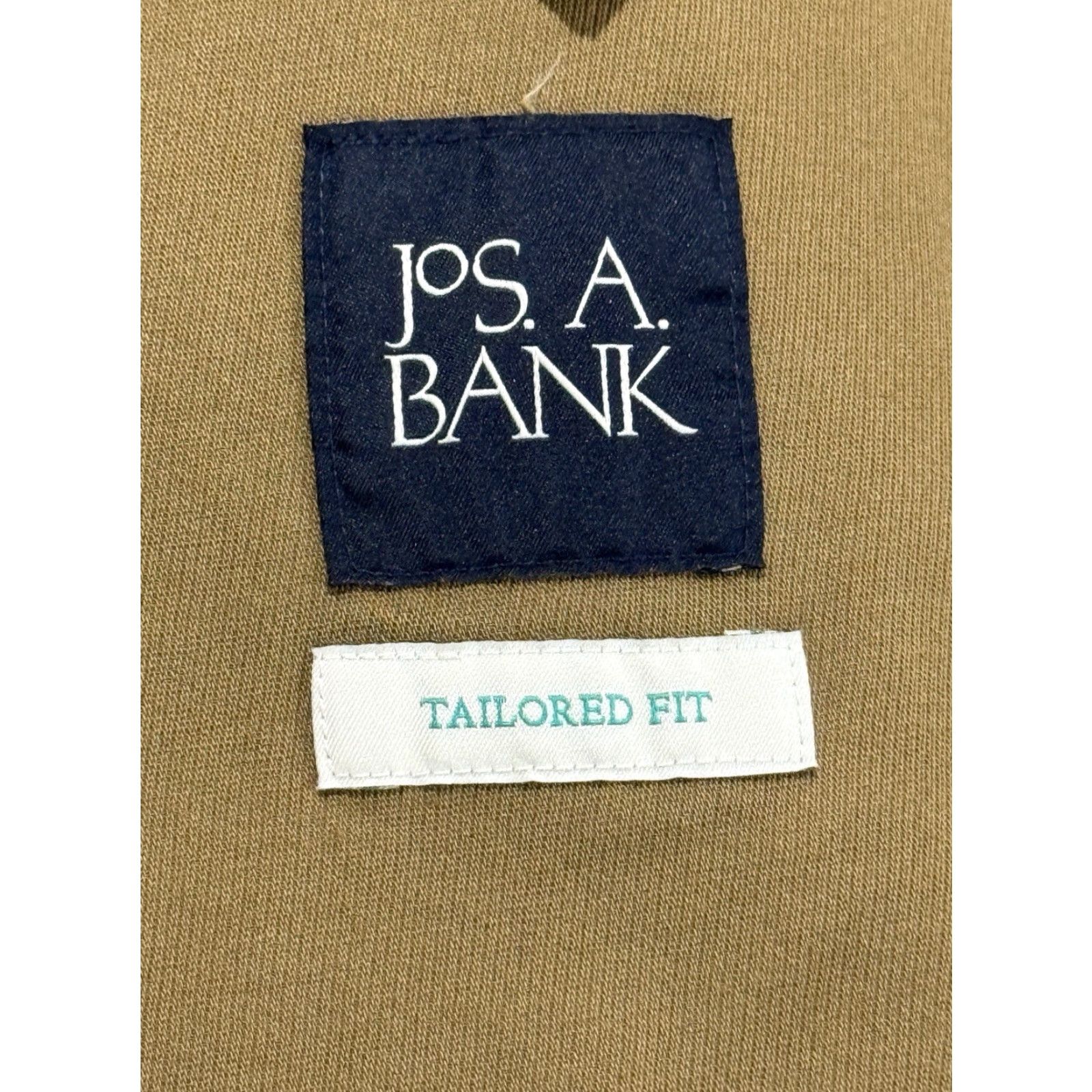 Jos. A. Bank VINTAGE Jos. A. Bank Tailored Fit Blazer Brown XL Business Casual Classic Mens Size 46R - 2 Thumbnail