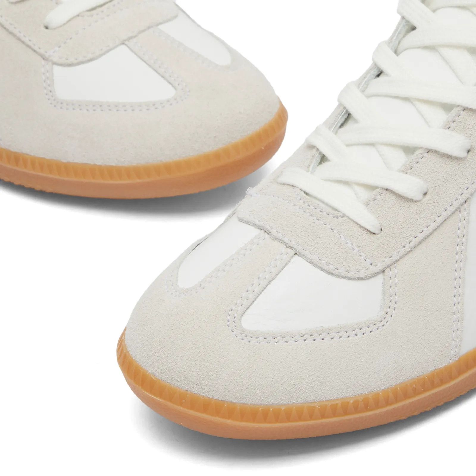 Novesta Novesta GAT Leather Court Sneaker White Gum US 9 EU 42 Size US 9 / EU 42 - 3 Thumbnail
