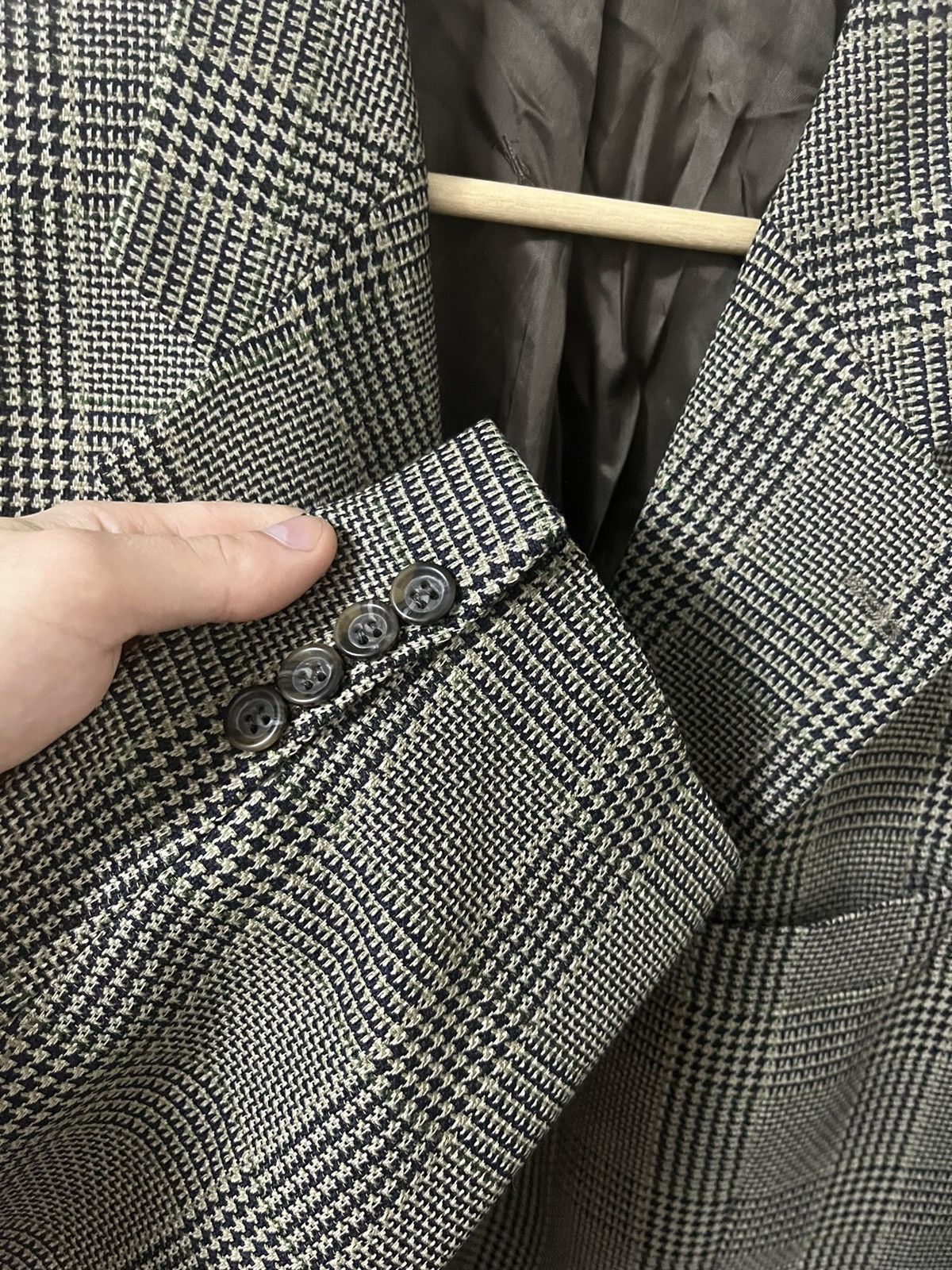 Yves Saint Laurent Yves Saint Laurent Vintage Wool Blazer Size 54L - 3 Thumbnail