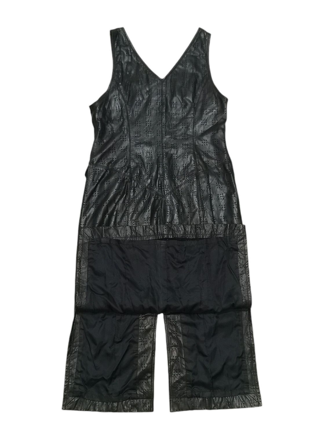 Designer × Japanese Brand × Leather Cizenne Leather Dress Size XS / US 0-2 / IT 36-38 - 4 Thumbnail