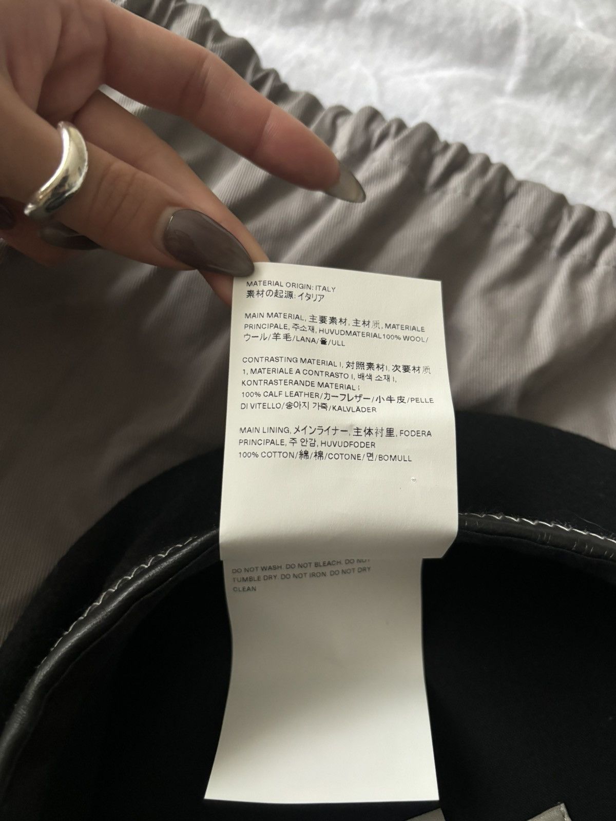 Emporio Armani × Our Legacy Emporio Armani x Our legacy Basco Beret Size ONE SIZE - 7 Thumbnail
