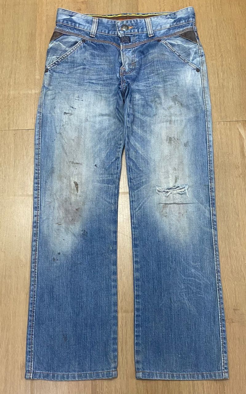 Edwin Vintage Edwin Distressed Denim Size US 32 / EU 48 - 1 Thumbnail