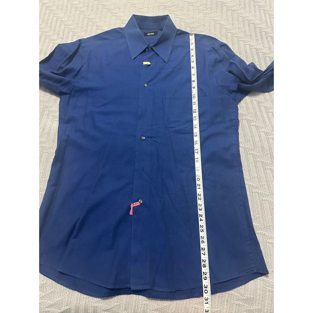 Hugo Boss Hugo Boss blue button down size 16.5 Size US L / EU 52-54 / 3 - 7 Thumbnail