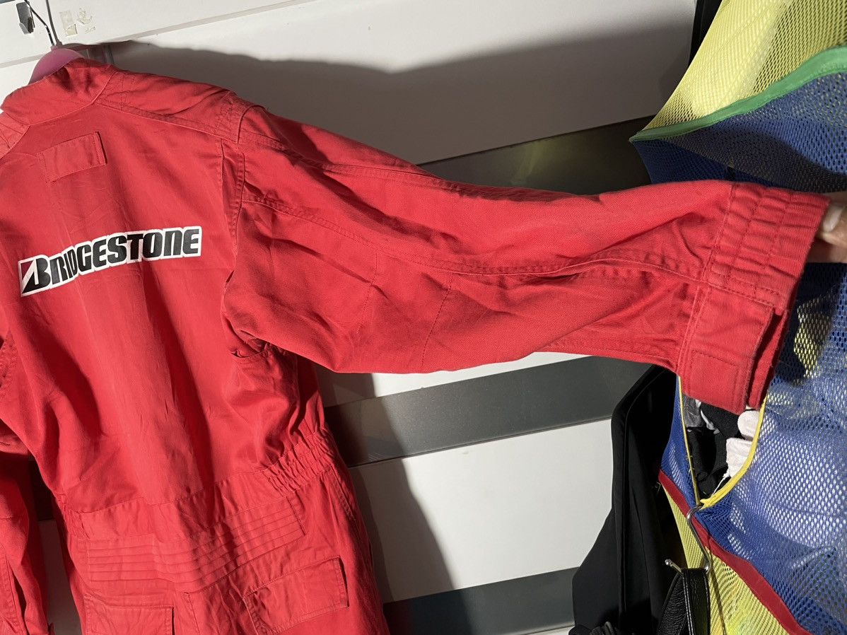 Sports Specialties Vtg Bridgestone Motorsport Coverall overall jumpsuit racing Size US 32 / EU 48 - 7 Thumbnail