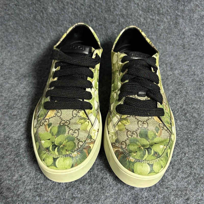 Gucci Gucci GG Supreme Low 'Blooms Print' Sneakers Size US 9.5 / EU 42-43 - 2 Thumbnail