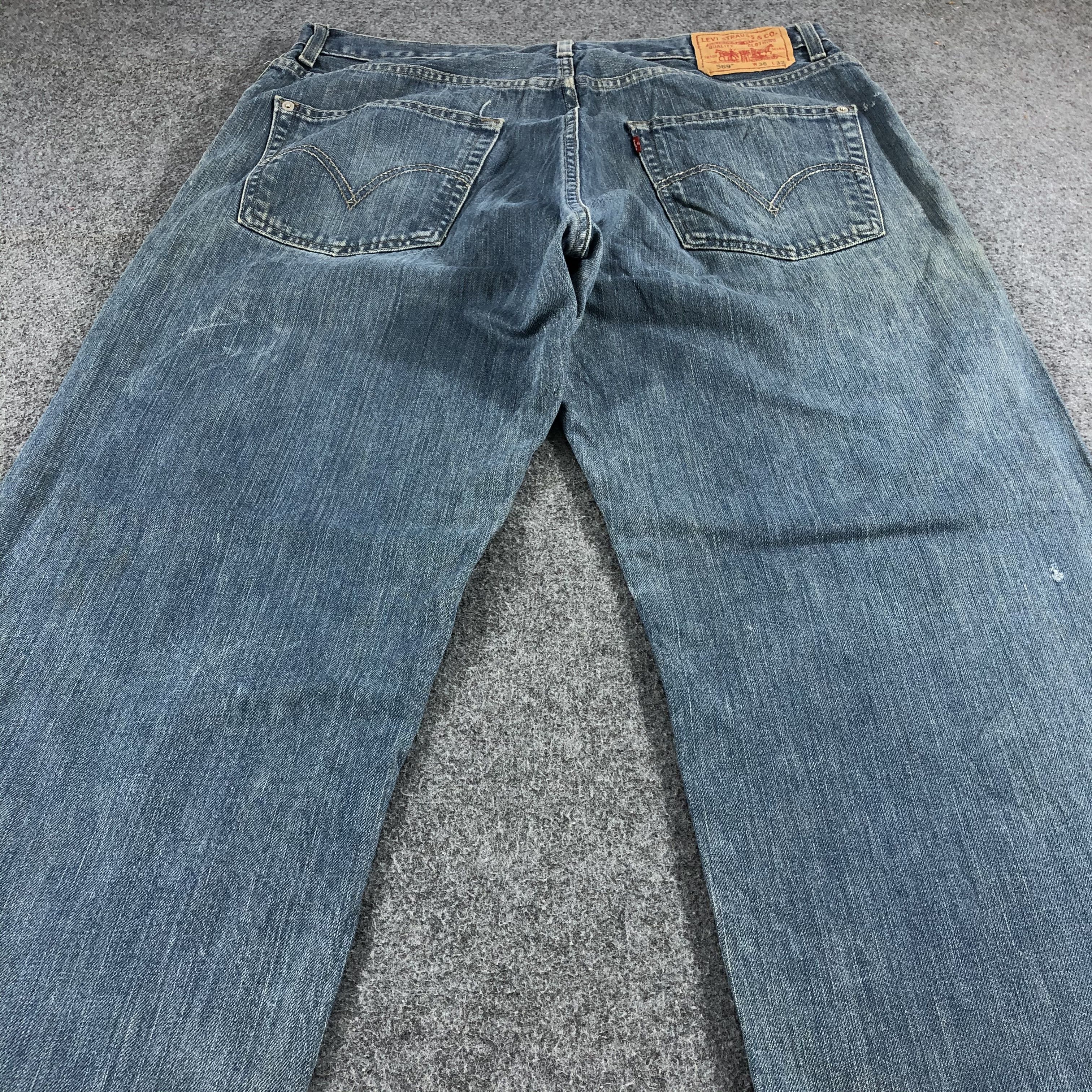 Levi's Vintage Levis 569 Jeans- J1346 Size US 37 - 4 Thumbnail