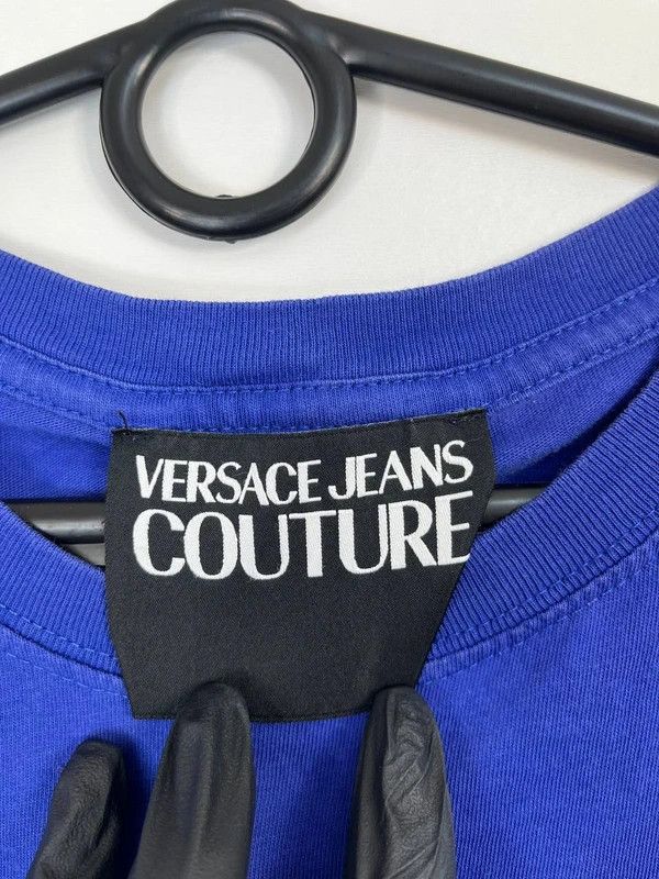 Versace Jeans Couture Versace Jeans Couture Logo T Shirt Blue Mens Size L Size US L / EU 52-54 / 3 - 3 Thumbnail