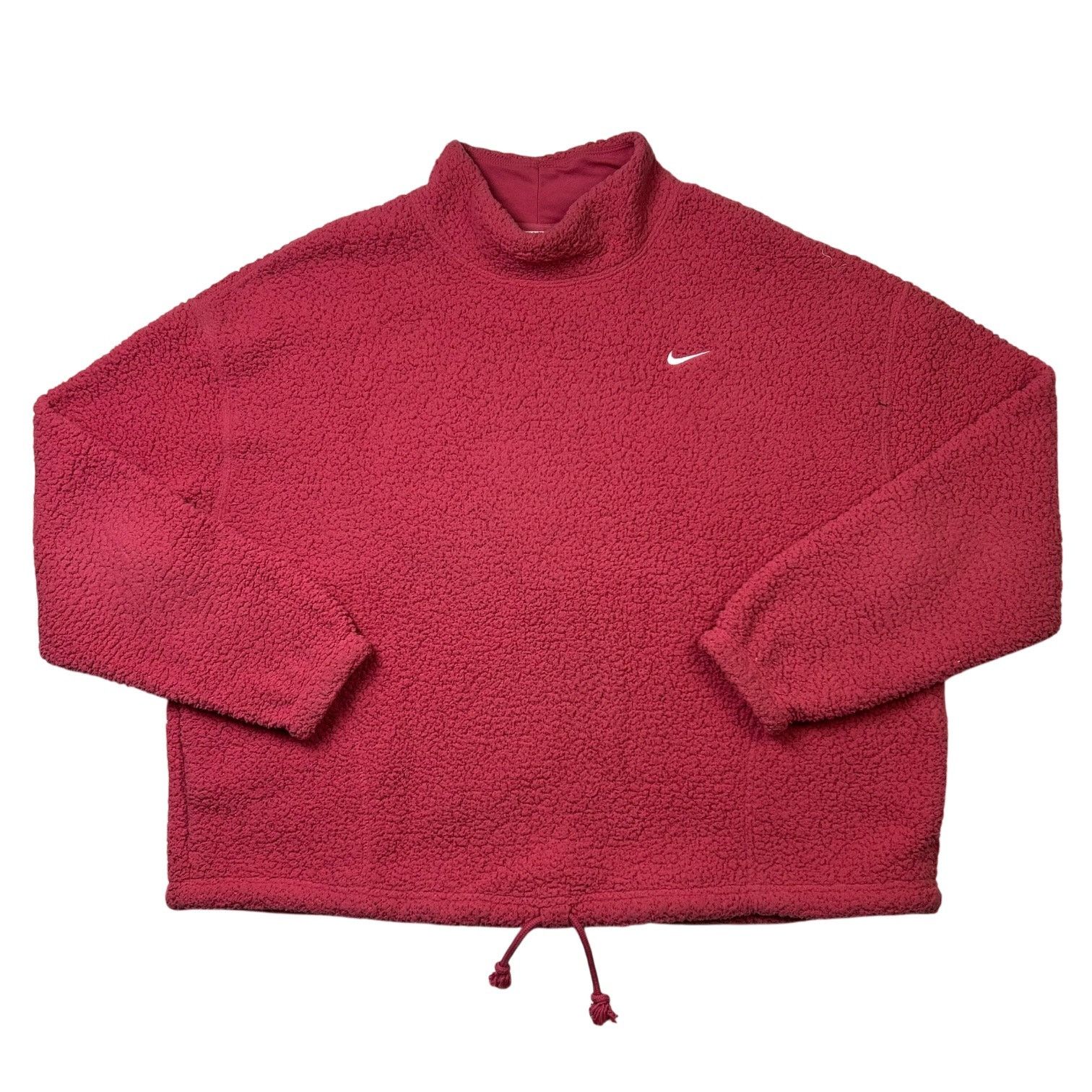 Nike Nike Phoenix Plush Fleece Mock-Neck Serpa Sweater Size L / US 10 / IT 46 - 1 Thumbnail