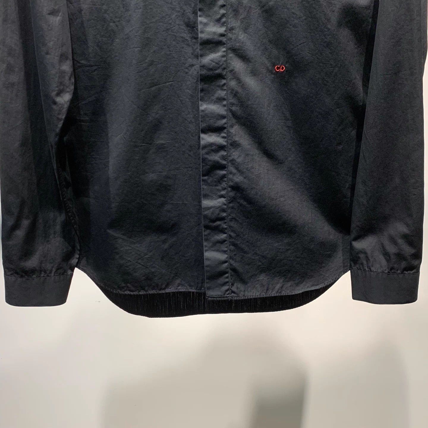 Dior Dior Black Bee Embroidered Shirt Size US XXS / EU 40 - 4 Thumbnail