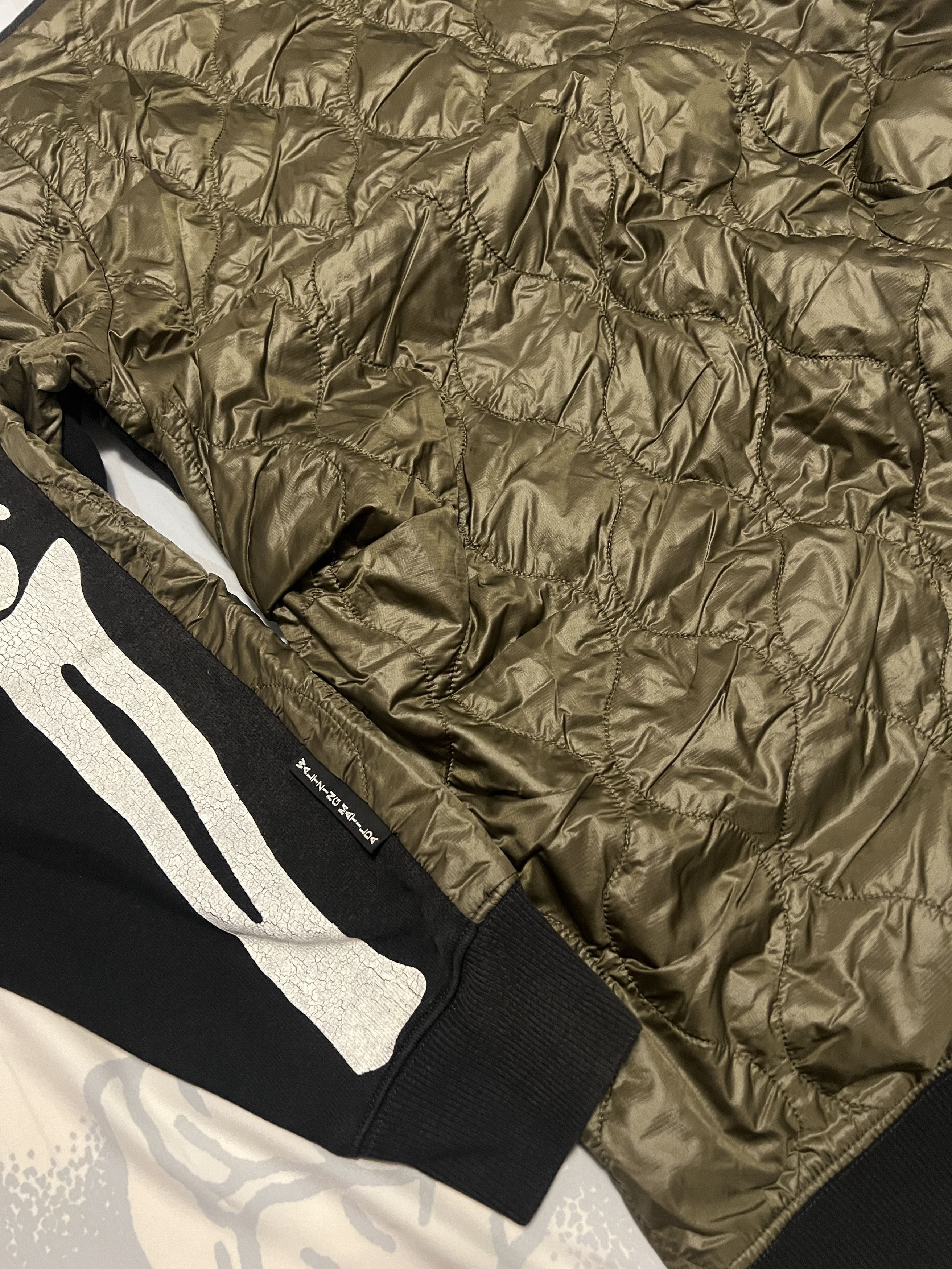 Kapital Kountry Kapital Quilted Bone Print Hoodie Cardigan Size US L / EU 52-54 / 3 - 4 Thumbnail