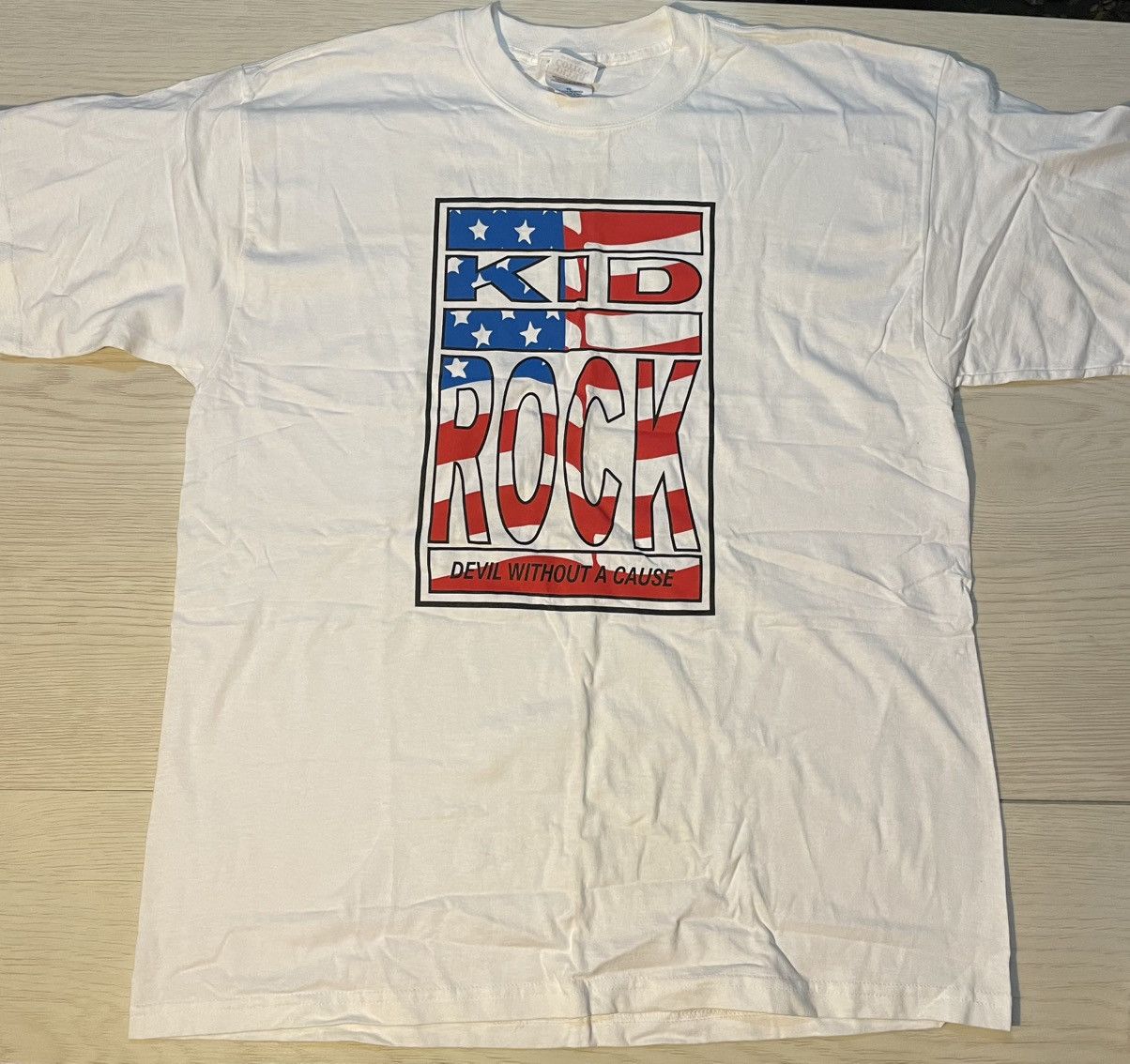 Vintage Kid Rock Devil Without A Cause 1999 Size XL vintage tee Size US XL / EU 56 / 4 - 1 Thumbnail