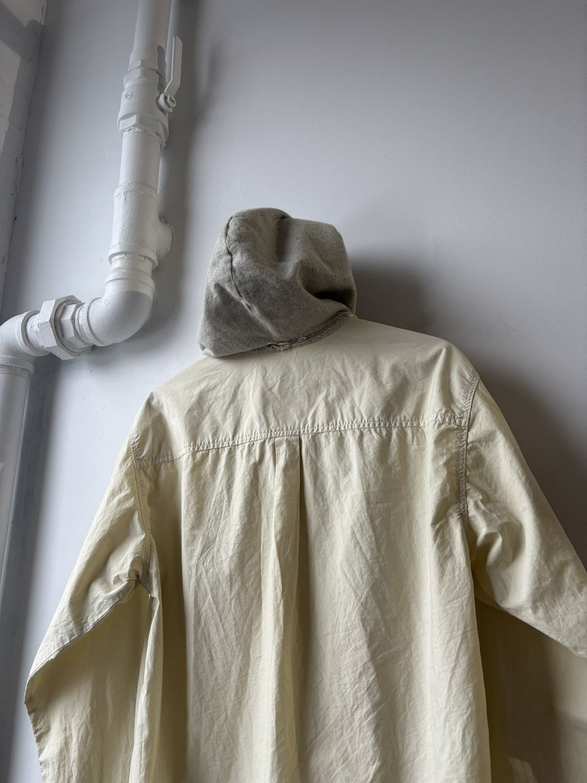 Raf Simons Raf Simons AW02-03 "Virginia Creeper" Deep Hooded Shirt Size US S / EU 44-46 / 1 - 8 Thumbnail