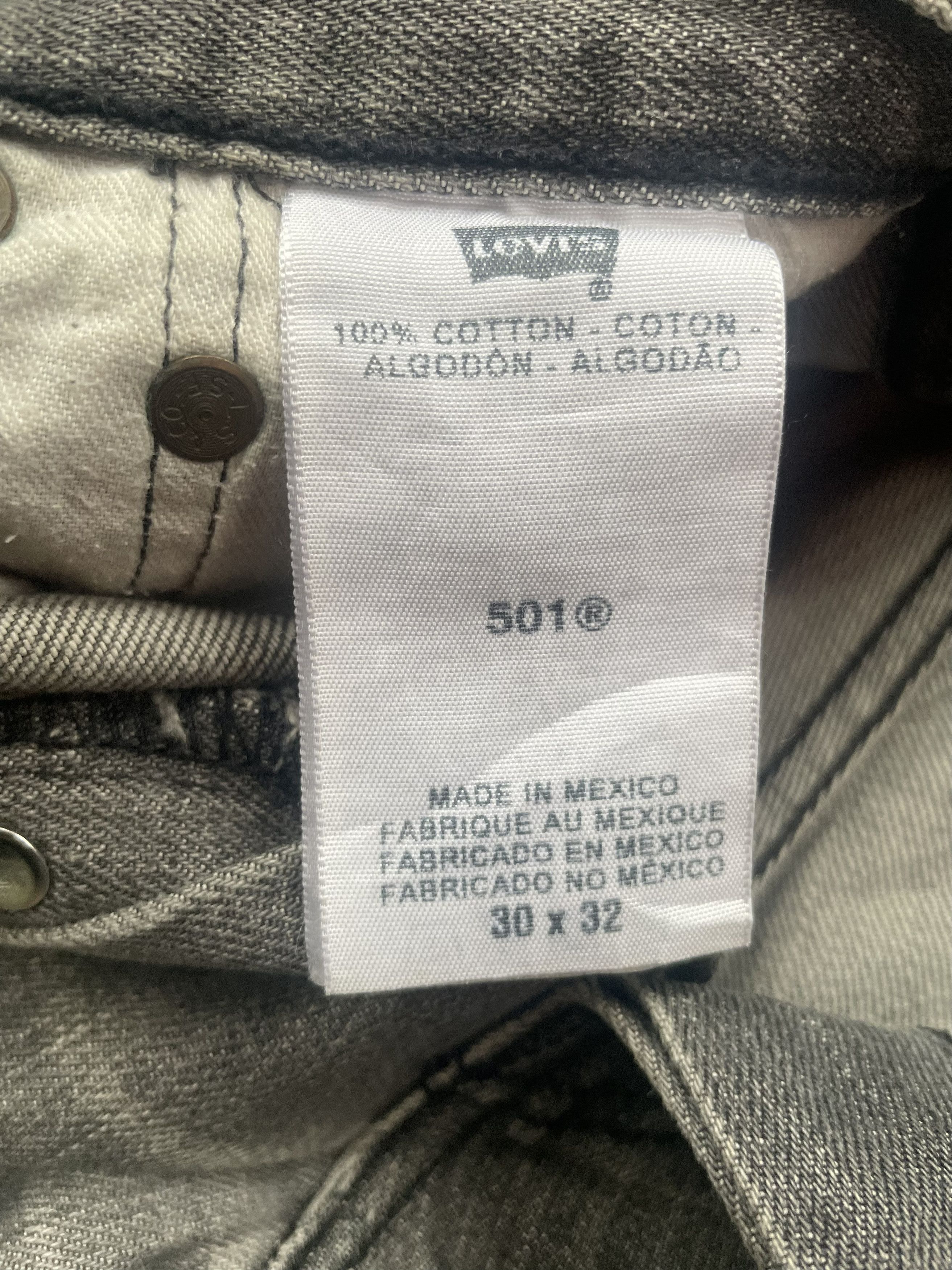 Levi's Vintage Levis 501 Mexico Size US 30 / EU 46 - 11 Thumbnail