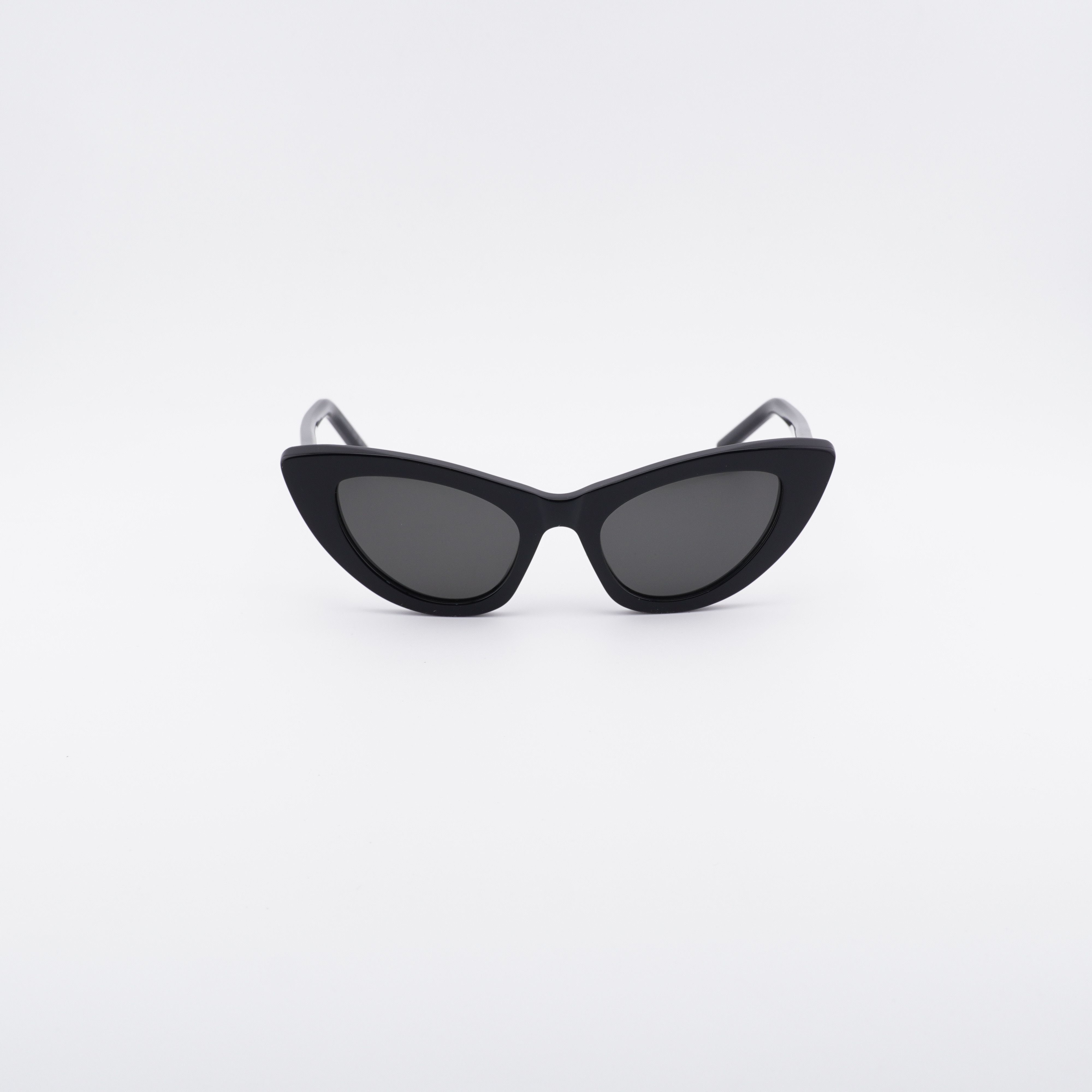 Saint Laurent Paris Saint Laurent SL213 LILY 001 Sunglasses Black Cat Eye Frame Size ONE SIZE - 7 Thumbnail