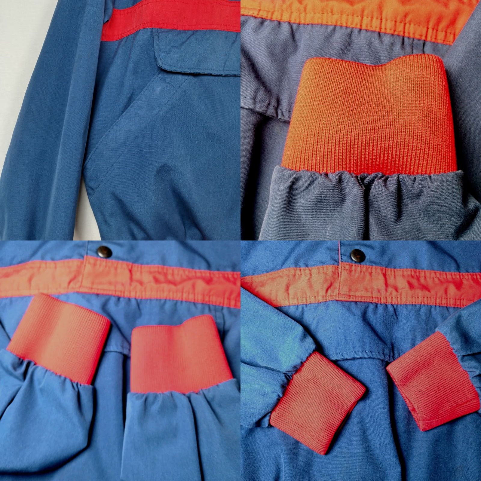 Vintage VINTAGE OuterSport Jacket Men M Blue Twill Pullover Snap Short Sleeve Casual Retro Size US M / EU 48-50 / 2 - 8 Thumbnail