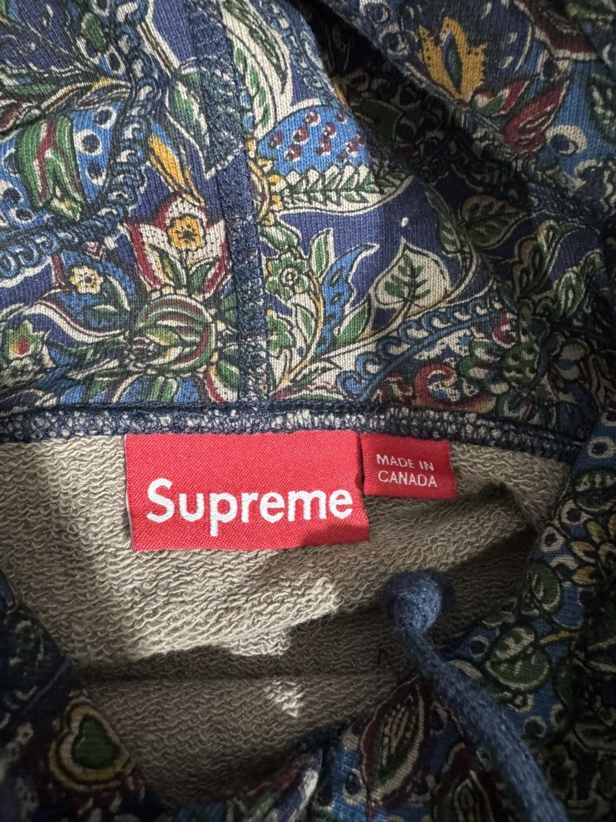 Supreme Paisley hoodie 2011 Size US M / EU 48-50 / 2 - 6 Thumbnail