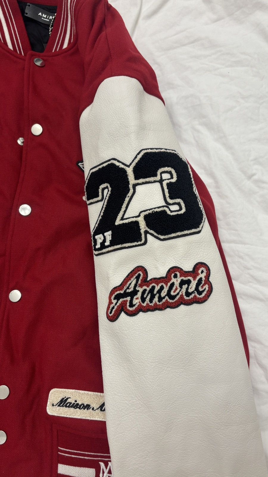 Amiri Amiri Tiger Varsity Jacket XL – BNWT Rare Size US XL / EU 56 / 4 - 8 Thumbnail