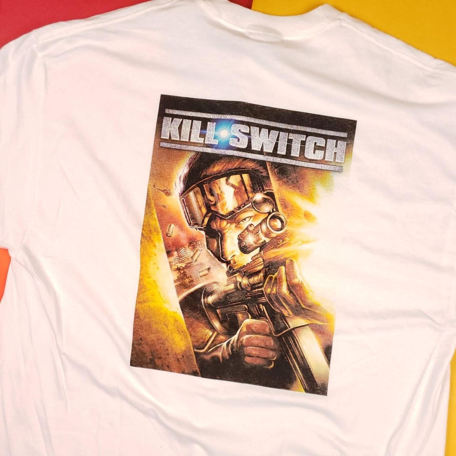 2003 Namco Kill Switch Video Game Promo T-Shirt Mens XL