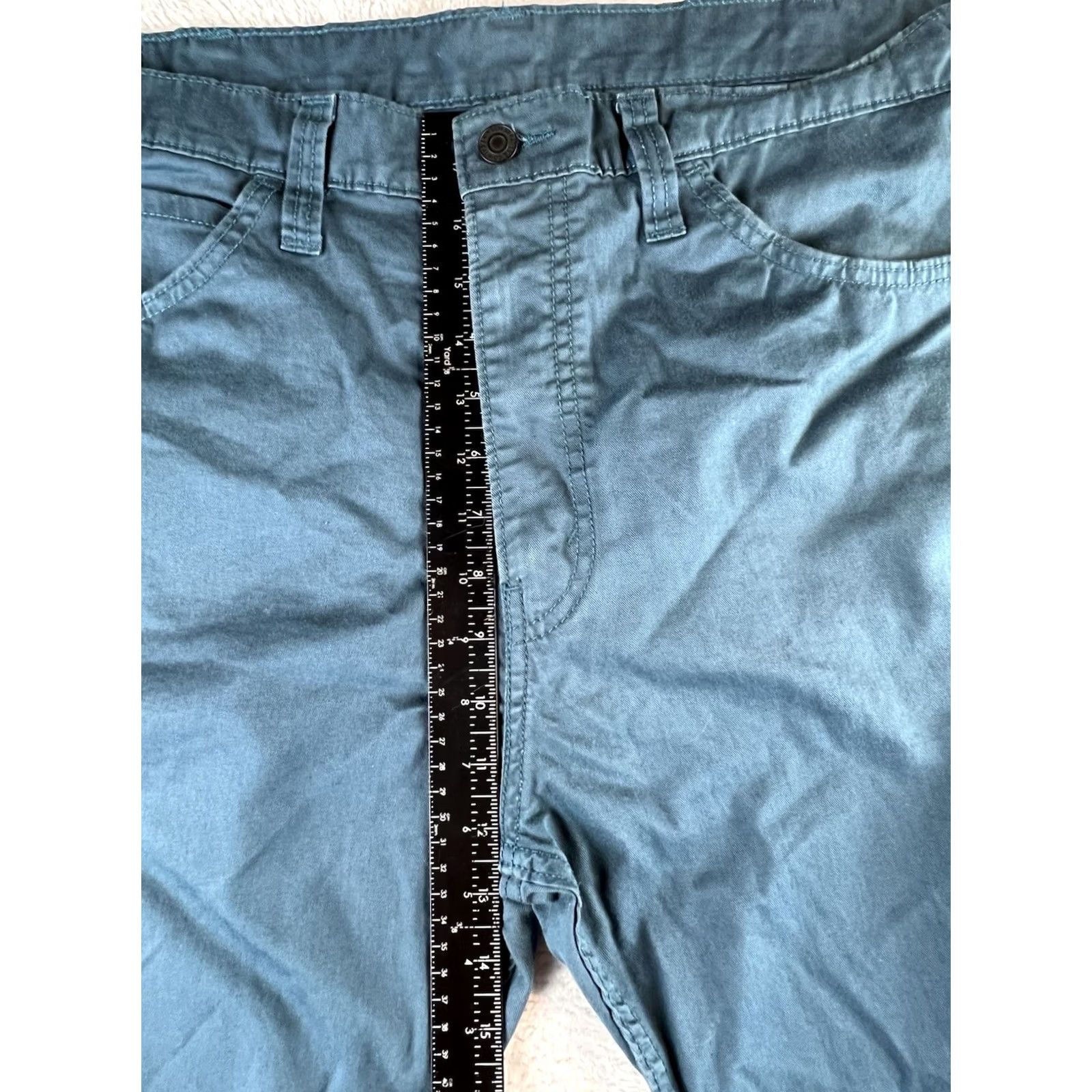 Levi's VINTAGE Levi's 569 Line 8 Twill Pant Mens 36 Levis 569 Straight Blue 5-Pocket Denim Jeans Men Slim Regular Fit 90s 80s USA Size US 36 / EU 52 - 6 Thumbnail