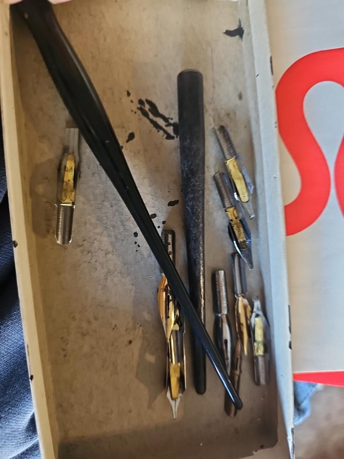 Other Vintage Hunt Speedball No. 5 Dip Pen Calligraphy Artist Set Size ONE SIZE - 3 Thumbnail