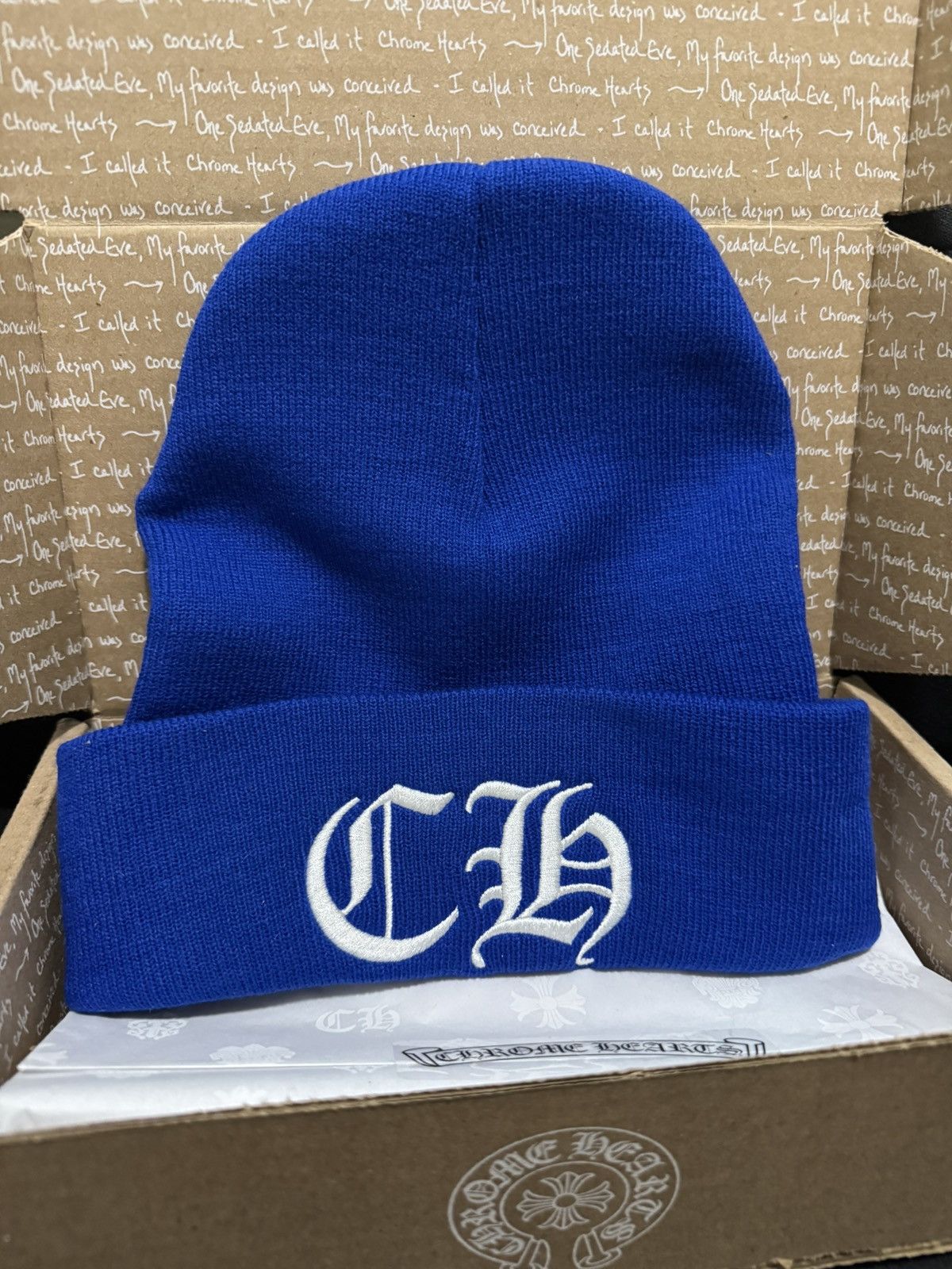 Chrome Hearts Blue Watch Cap Beanie