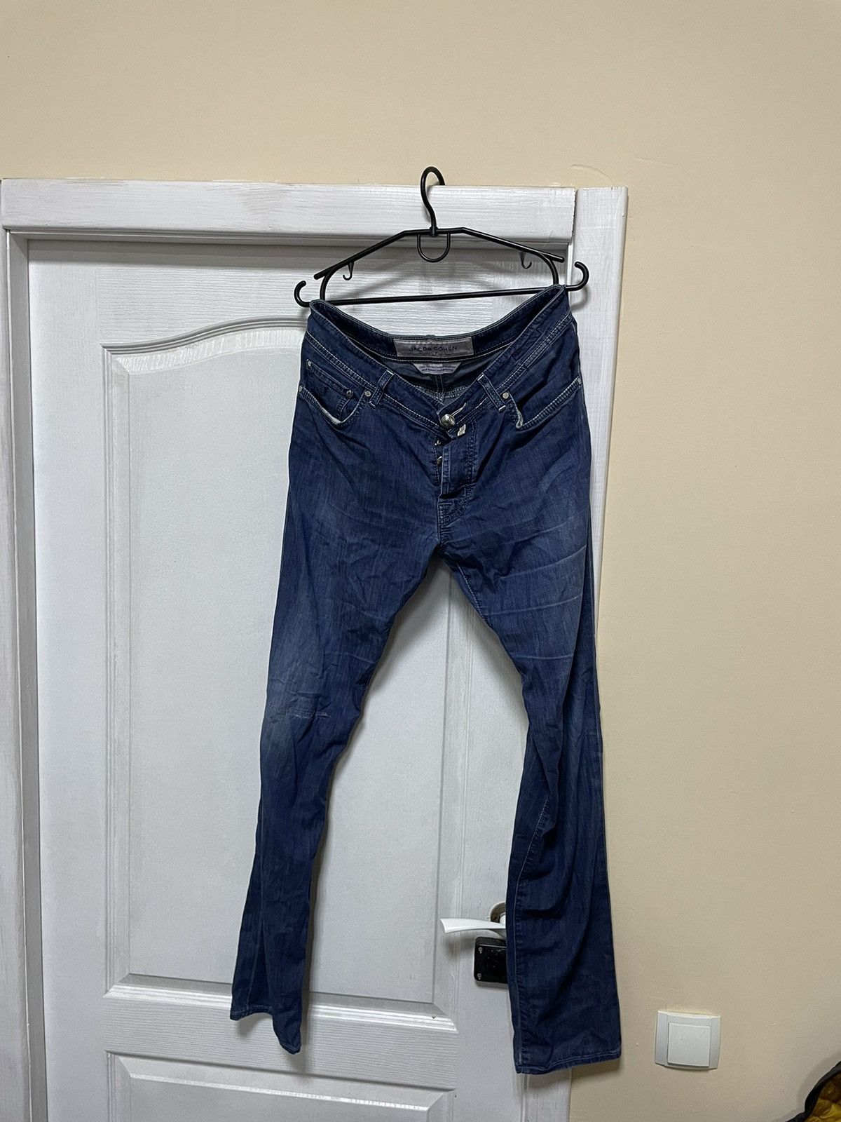Jacob Cohen × Vintage 33 Vintage Jacob Cohen Luxury Handmade Designer Pants Jeans Size US 33 - 1 Thumbnail