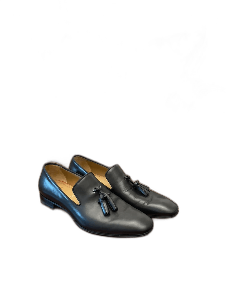 Christian Louboutin Men's Black Leather Shoes