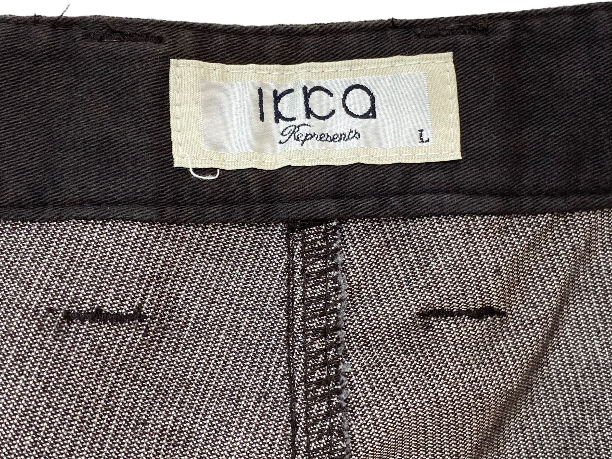 Japanese Brand Ikka Stripe Hickory Denim Japanese Multi Zipper Pants Size US 32 / EU 48 - 10 Thumbnail