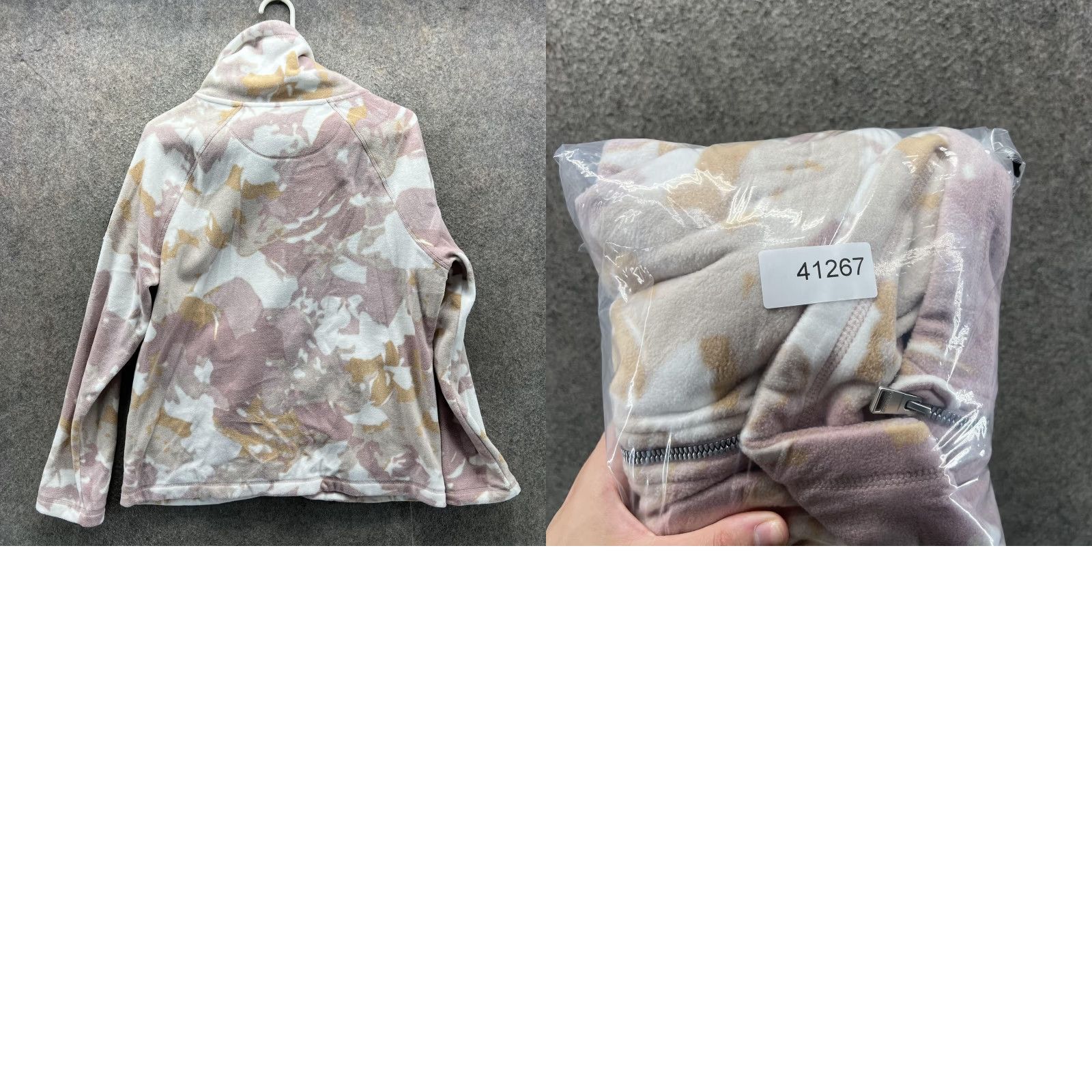 Calvin Klein Calvin Klein Performance Jacket Women L Pink Camo Full Zip Lightweight Jacket Size L / US 10 / IT 46 - 8 Thumbnail