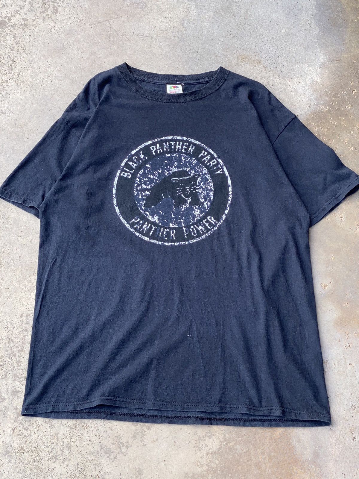 Fruit Of The Loom Vintage Y2K Fruit Of The Loom ‘Black Panther Party’ T-Shirt Size US L / EU 52-54 / 3 - 1 Thumbnail