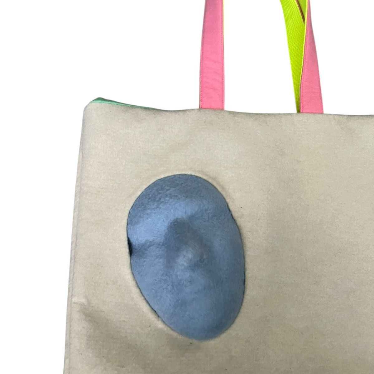 Beauty Beast × Japanese Brand Hokuro takashi face felt bag Size ONE SIZE - 2 Thumbnail