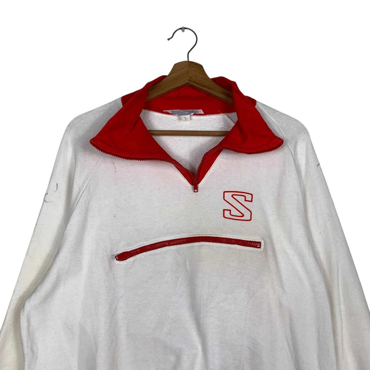 Salomon 85/86’s SALOMON Half Zip Turtleneck Sweatshirt #1470-C66 Size US L / EU 52-54 / 3 - 10 Thumbnail