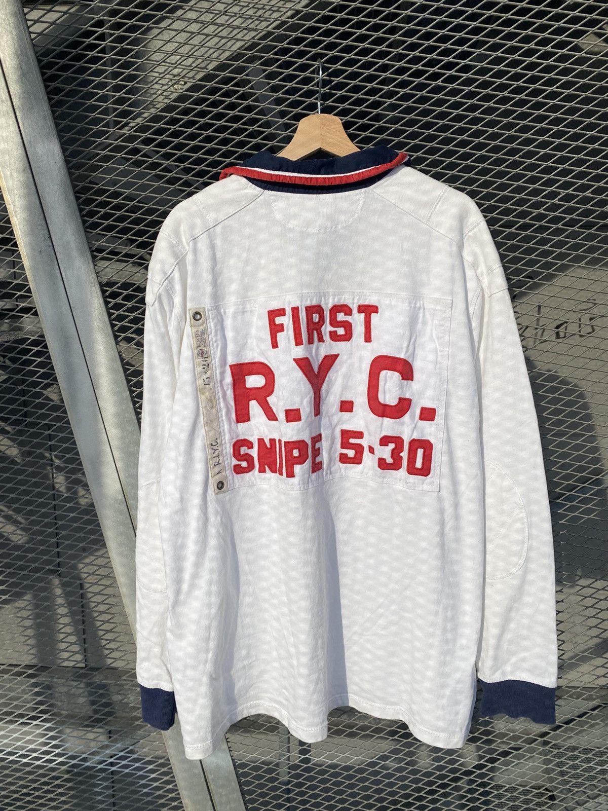 Polo Ralph Lauren Vintage Polo Ralph Lauren Back Logo Rugby Longsleeve Size US XXL / EU 58 / 5 - 1 Thumbnail