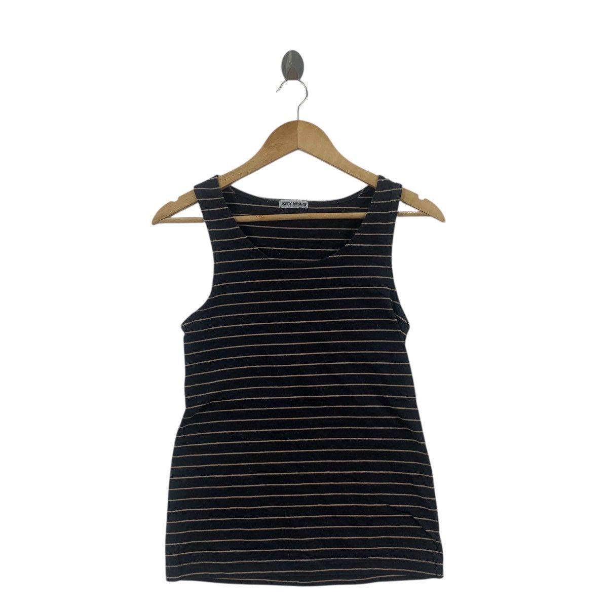 Issey Miyake Vintage ISSEY MIYAKE Design Studio Striped Tank Top Tee Size XXS / US 00 / IT 34 - 3 Thumbnail