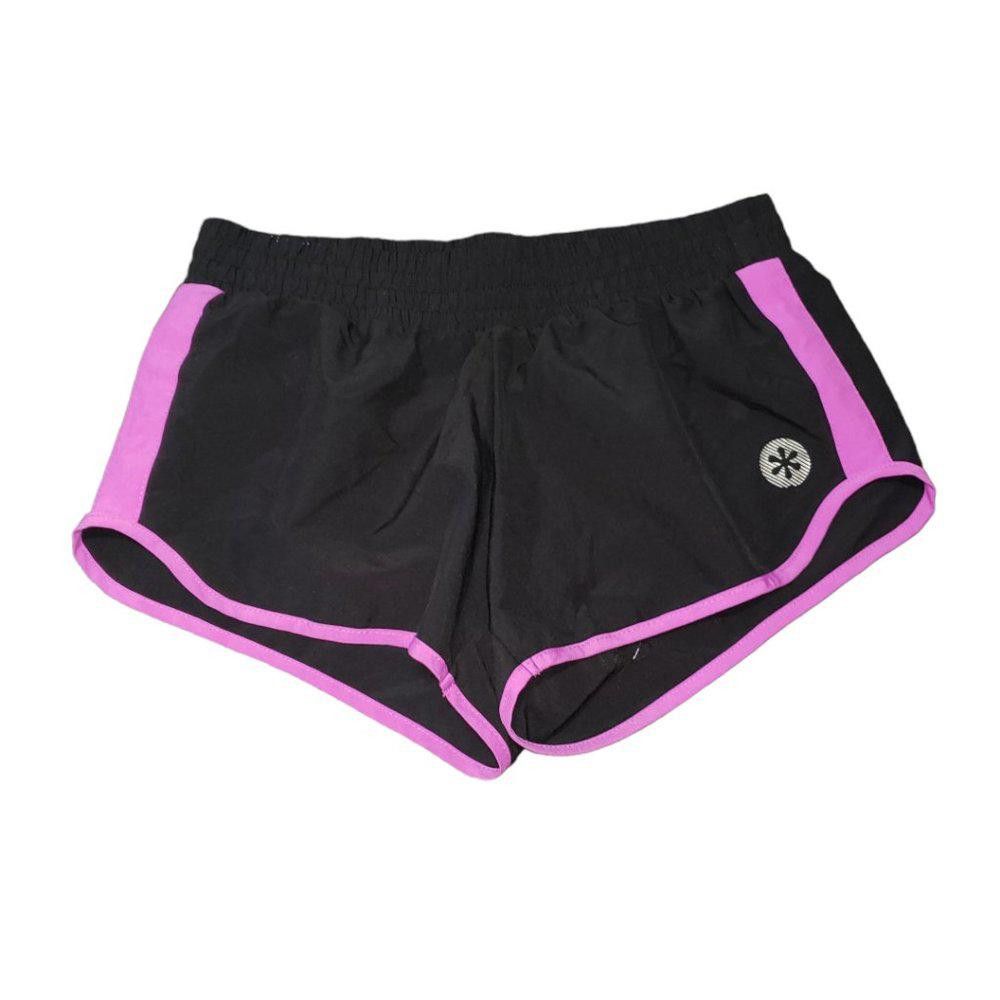 Old Navy CT348 Old Navy Ladies Pink & Black Athletic Short XL Size 40" / US 18 - 1 Thumbnail