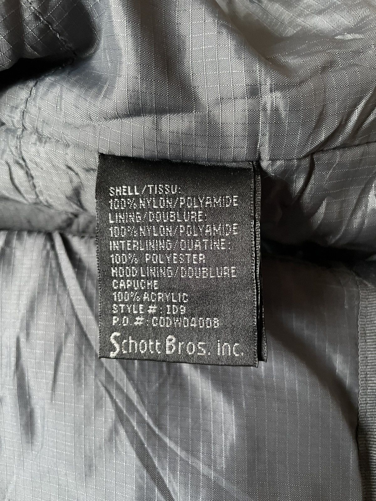 Schott × Vintage Vintage USA Schott NYC Extreme Cold Wheather Nylon Parka Xl Size US XL / EU 56 / 4 - 19 Thumbnail