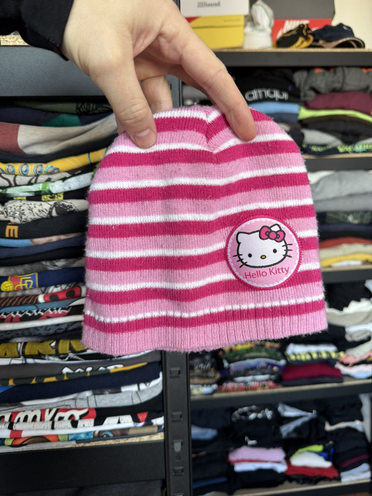 Other Vintage Hello Kitty Y2K pink hat Size ONE SIZE - 1 Thumbnail
