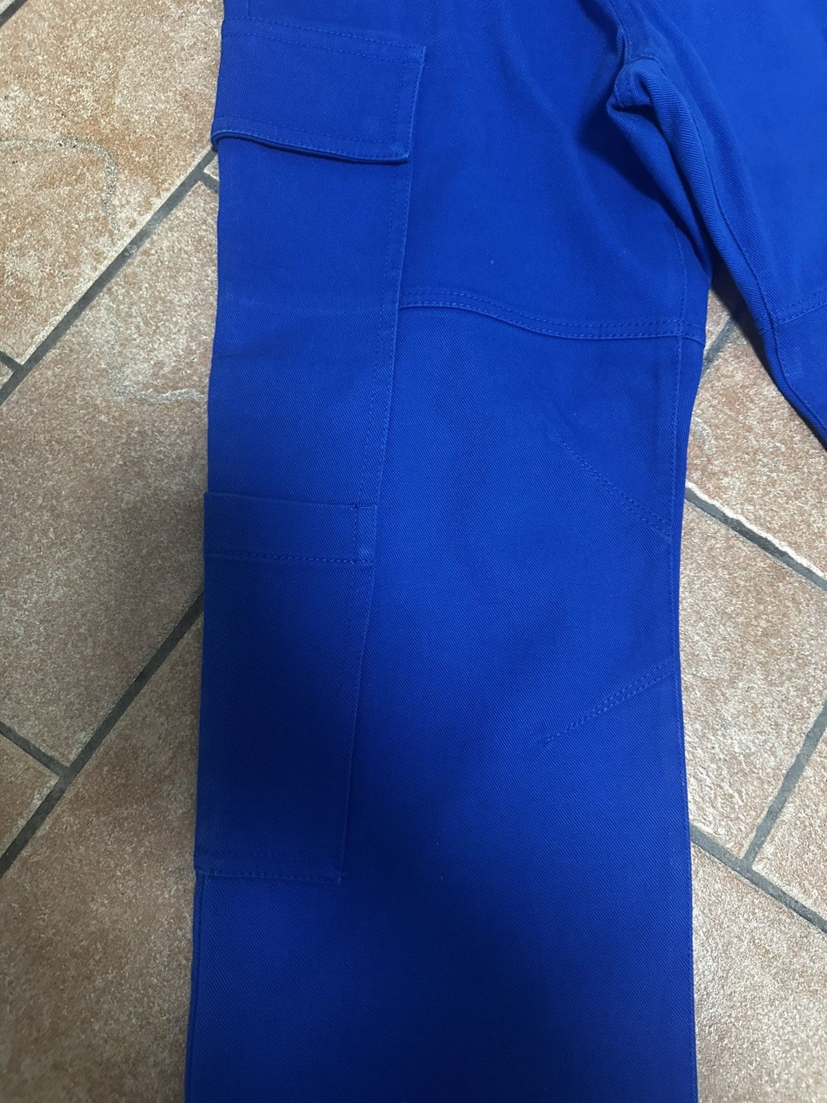 Versace Versace Blue Cargo Trousers Size US 32 / EU 48 - 9 Thumbnail