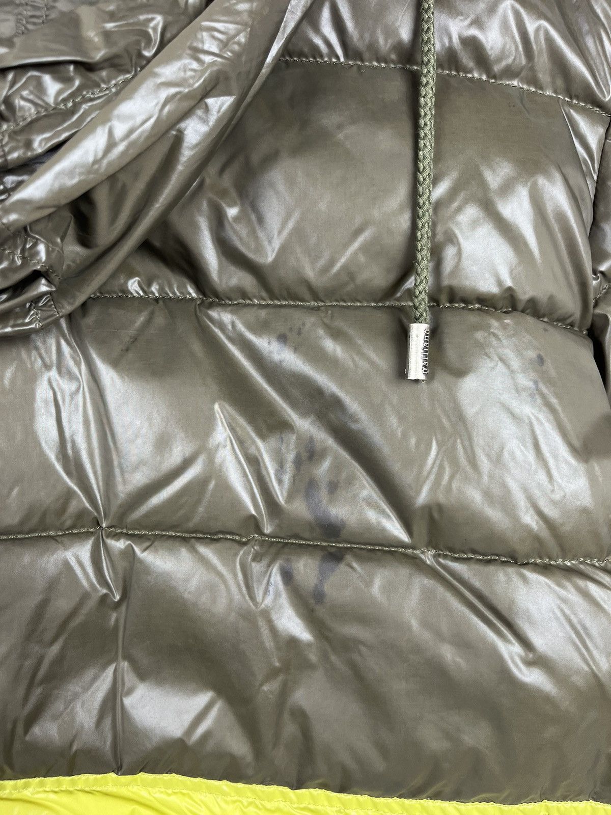 John Galliano John Galliano G Denim Logo Down Puffer Hooded Jacket Size M Size US M / EU 48-50 / 2 - 14 Thumbnail