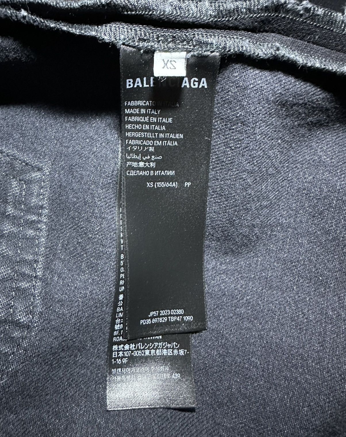 Balenciaga Balenciaga Lost Tapes Denim FW22 Size US 30 / EU 46 - 7 Thumbnail
