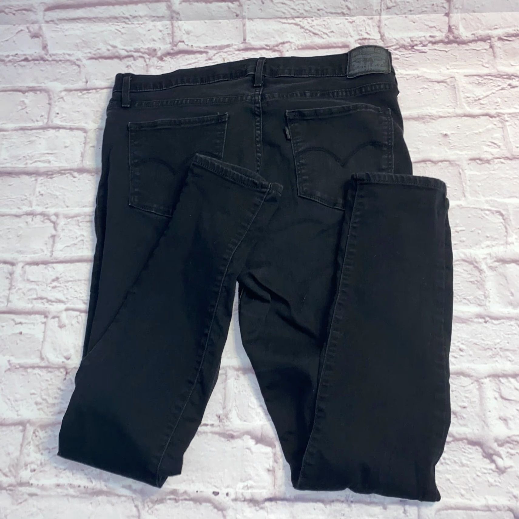 Levi's VINTAGE Levi's 311 Women's Shaping Skinny Jeans Jeans 32 Black Mid Rise Size 24" / US 00 / IT 34 - 2 Thumbnail