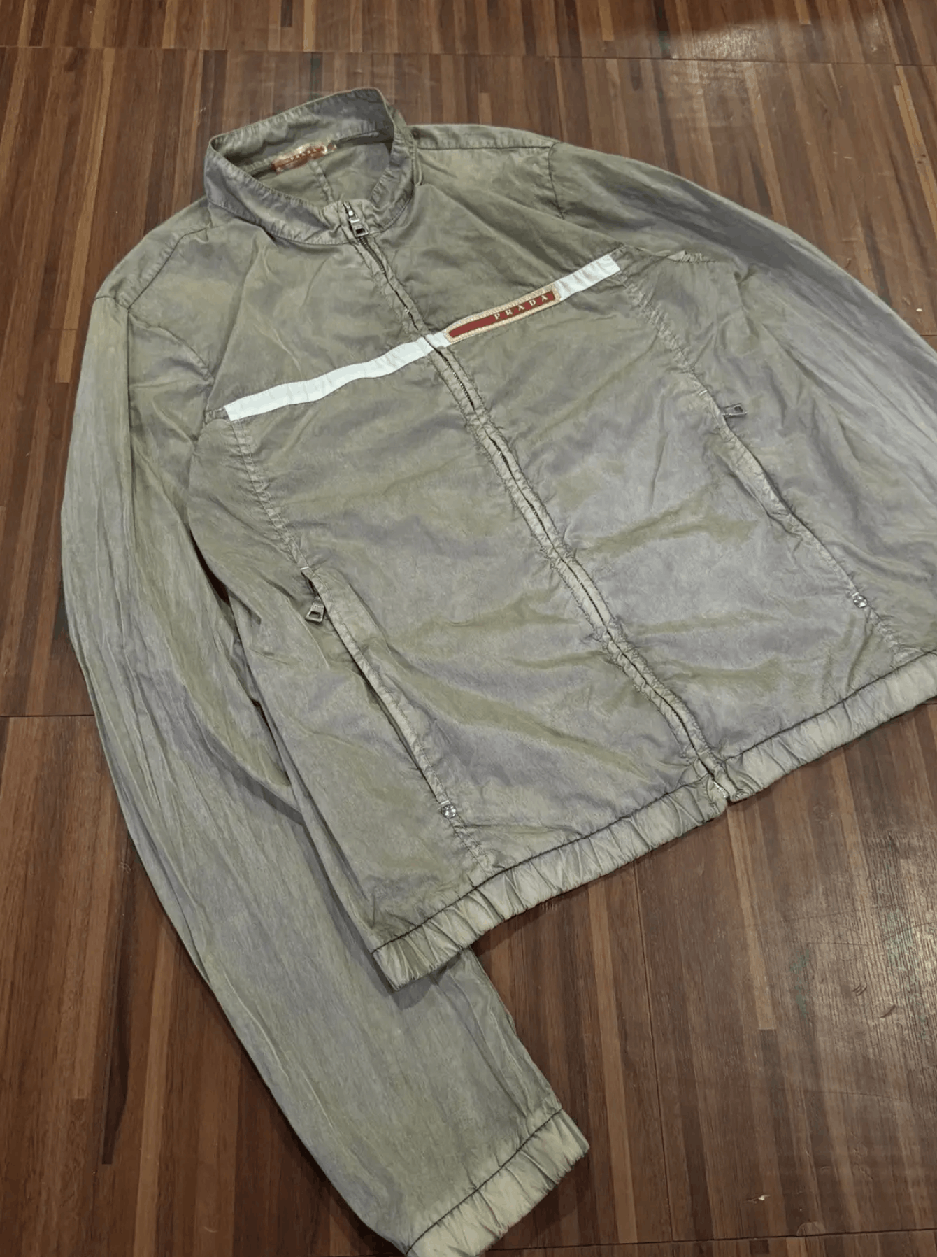 Prada Prada Linea Rossa Dusty Grey Jacket Size M / US 6-8 / IT 42-44 - 1 Thumbnail