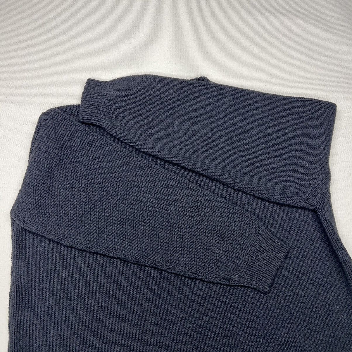 Versace × Vintage VTG Versace Sport Sweater Black Knit Alias V Neck Pullover Size US XL / EU 56 / 4 - 8 Thumbnail