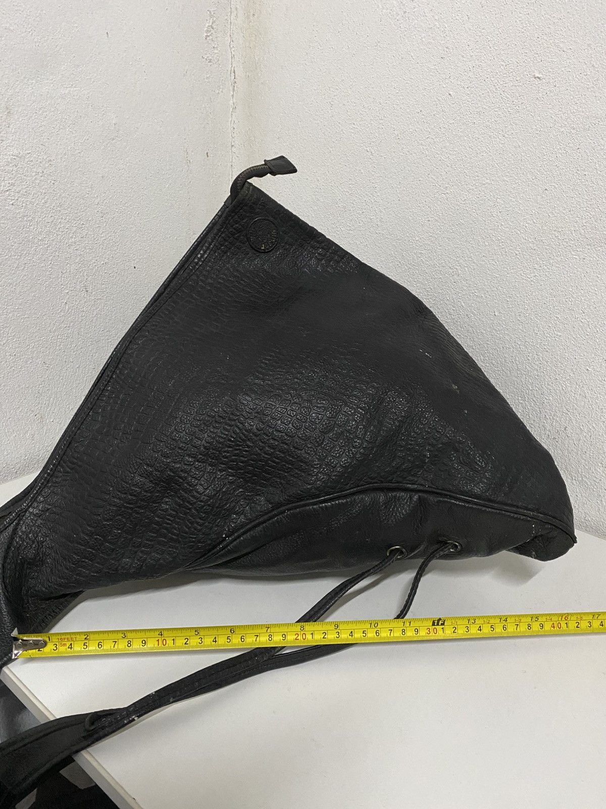 Vintage Vinsor Leather Backpack Size ONE SIZE - 9 Thumbnail