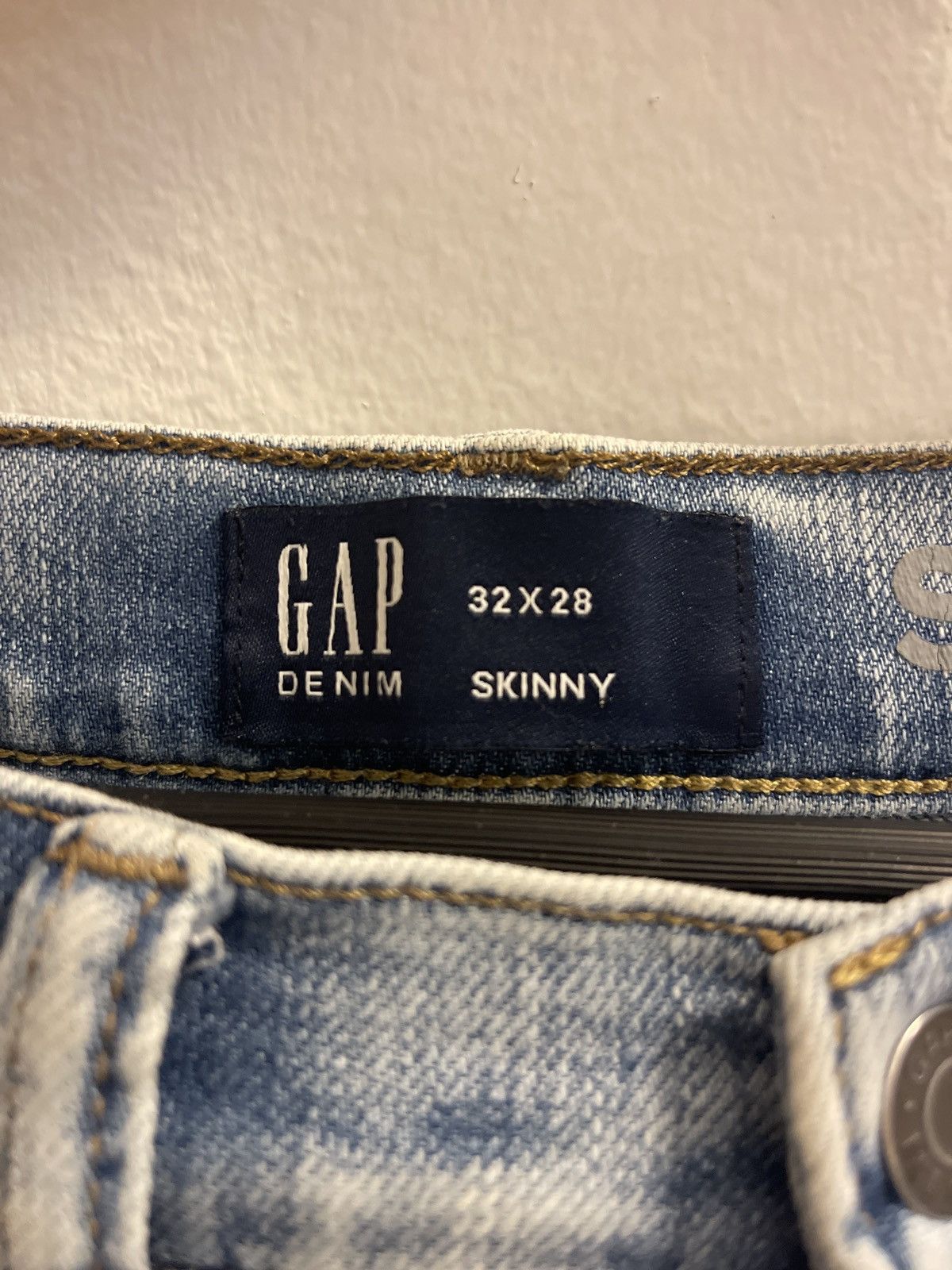 Gap Gap Soft Wear Denim Jeans 32x28 Size US 32 / EU 48 - 4 Thumbnail