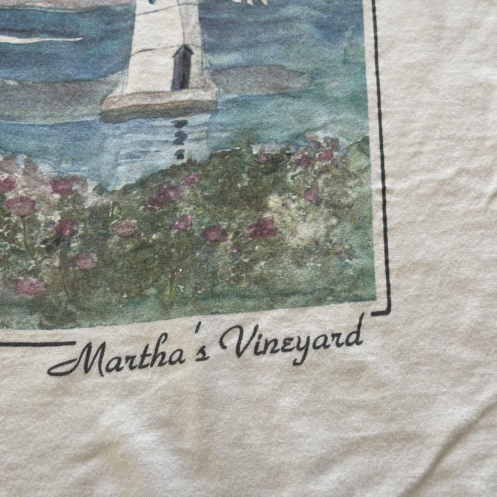 Other Martha's Vineyard Shirt M Lighthouse Sailboat Graphic Tee Size US M / EU 48-50 / 2 - 4 Thumbnail